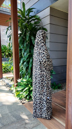 ZARA  Leopard Print Abaya by EZZAH